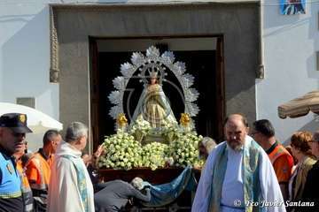 Procesión de la Inmaculada Concepción en Jinámar (Foto Francisco Javier Santana)
